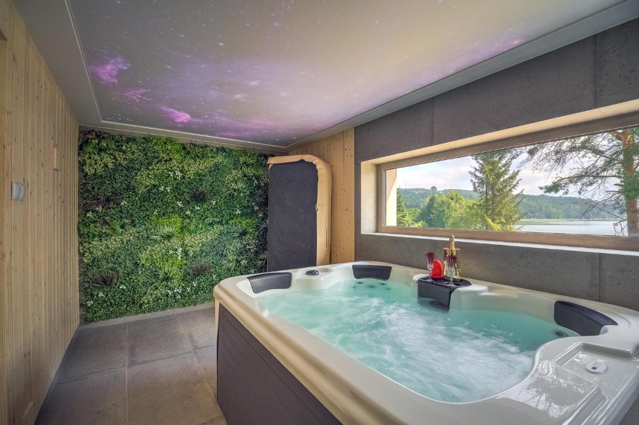 Znamirowickachata Sauna Jacuzzi Spa Znamirowice Exteriör bild