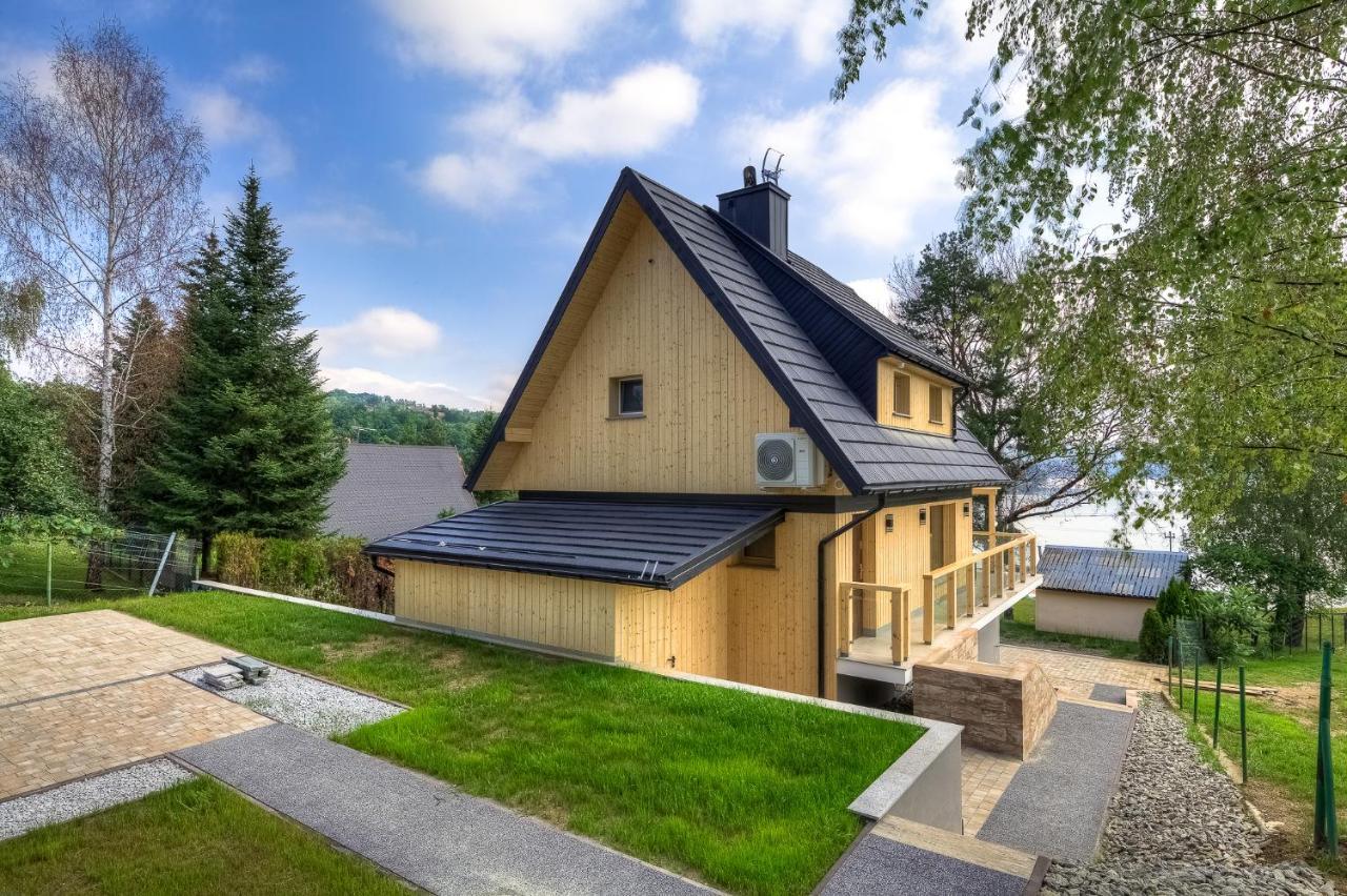 Znamirowickachata Sauna Jacuzzi Spa Znamirowice Exteriör bild