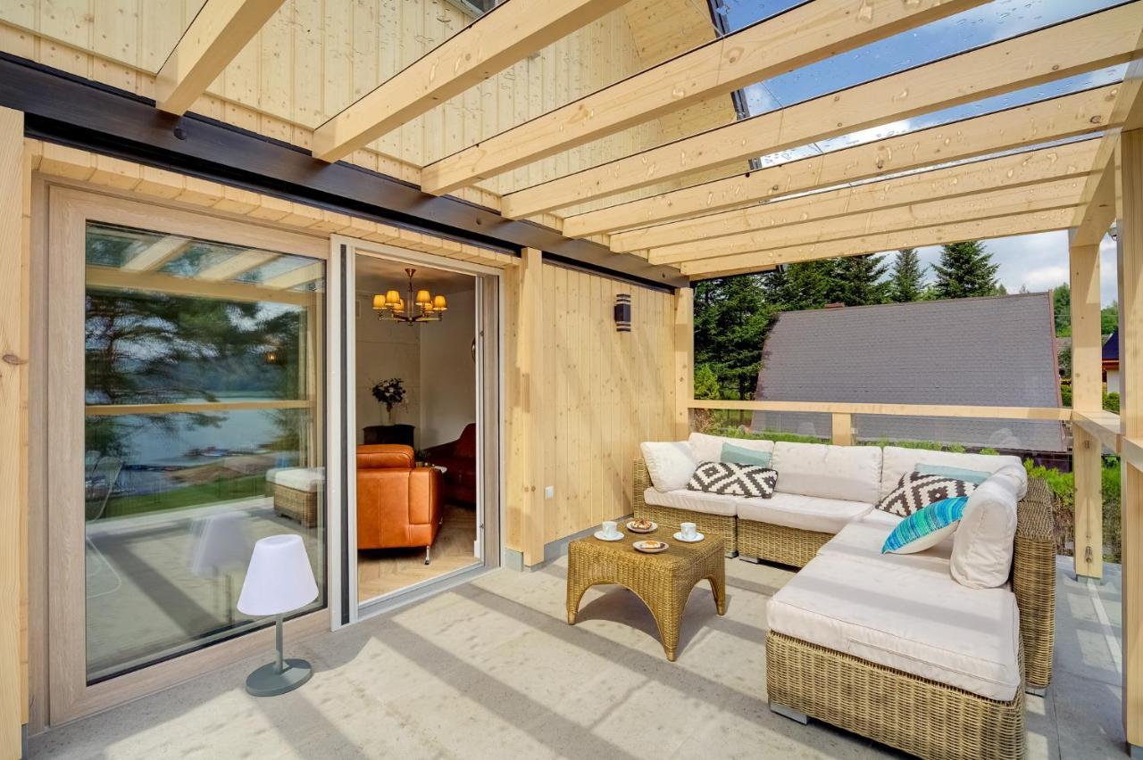 Znamirowickachata Sauna Jacuzzi Spa Znamirowice Exteriör bild